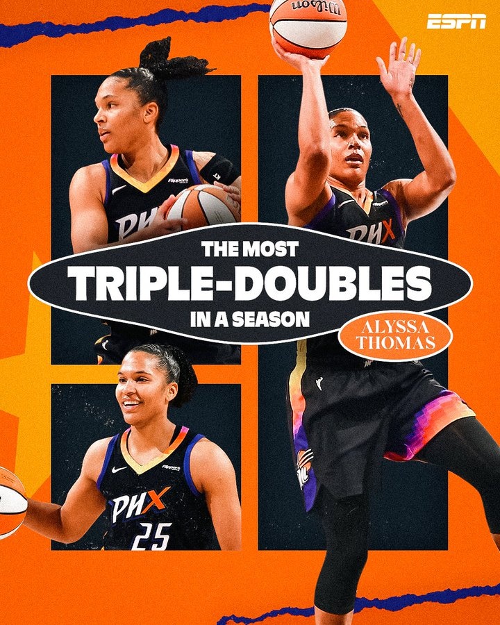 开云在哪里下载-阿丽莎-托马斯12+16+15 单季三双数历史第1 连续15+助攻历史首人